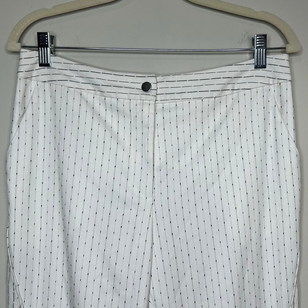 Chelsea and Walker Farrah Flared Pants Size 8 Grommet Detail Fireman Closure - Picture 6 of 16